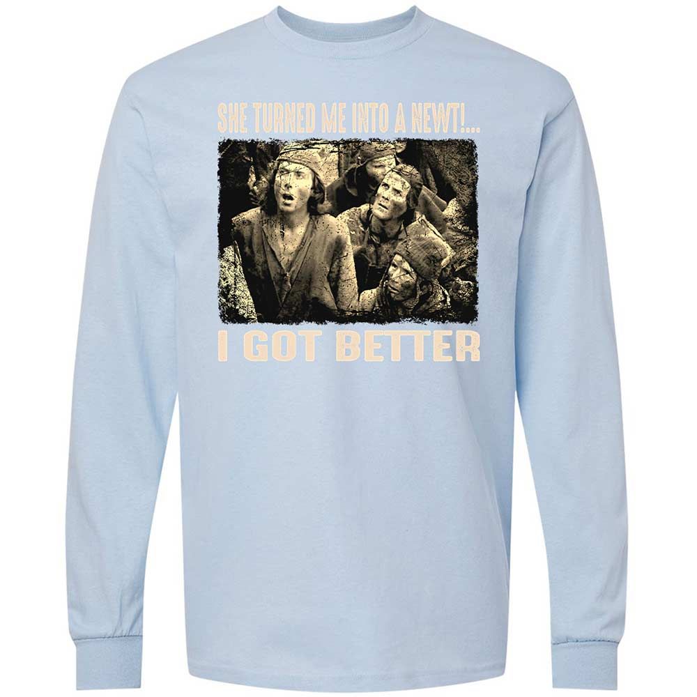 Long Sleeve T-Shirt - DRZXWCXN - Light Blue - 18