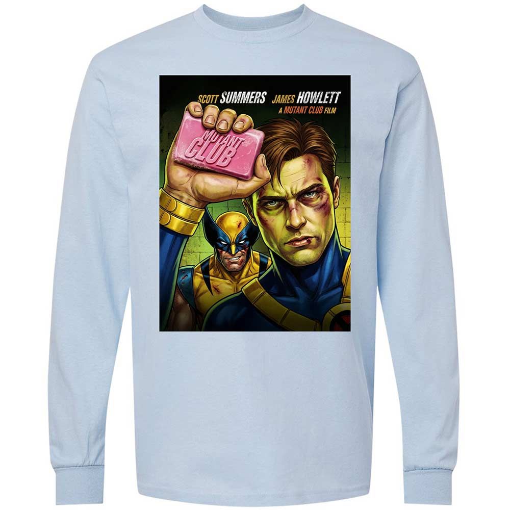 Long Sleeve T-Shirt - GPBA6GM1 - Light Blue - 18