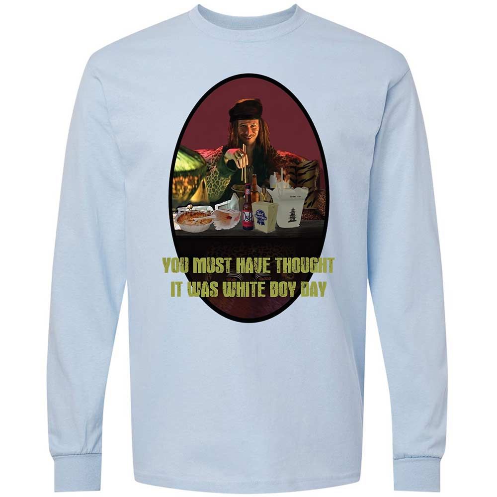 Long Sleeve T-Shirt - 7ZVUAPQF - Light Blue - 18
