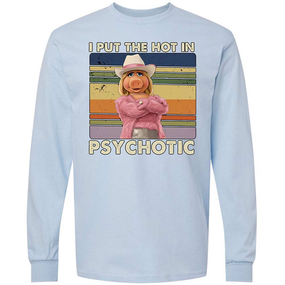 Long Sleeve T-Shirt - T468ZKCZ - Light Blue - 18