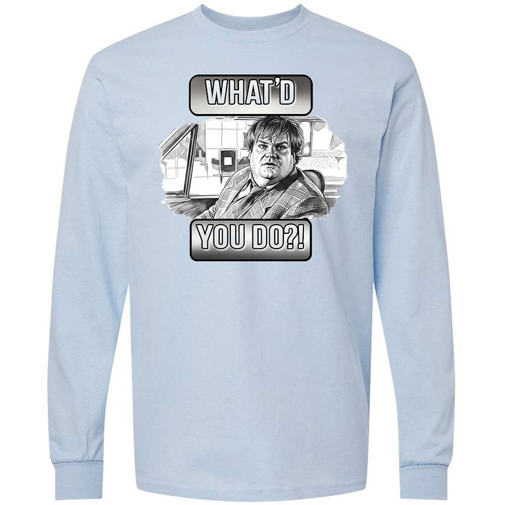 Long Sleeve T-Shirt - LAK42LZW - Light Blue - 18
