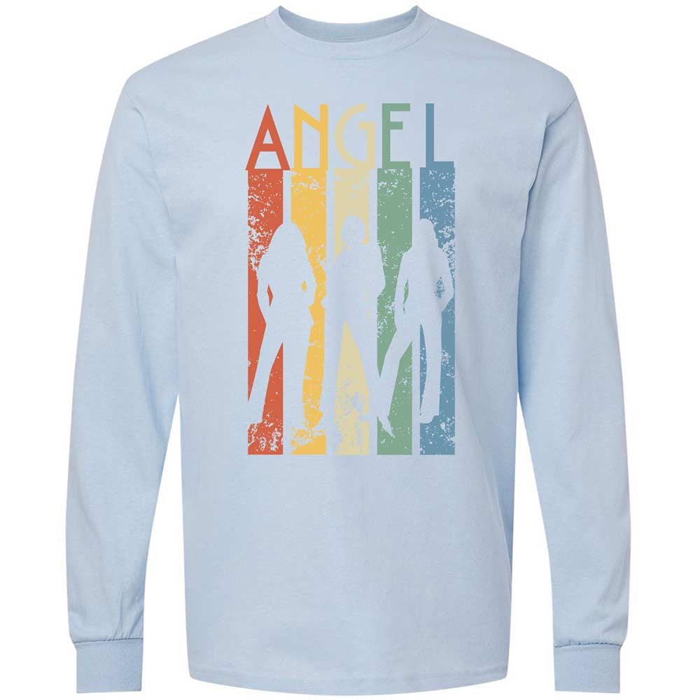 Long Sleeve T-Shirt - WJ6KZSRD - Light Blue - 18