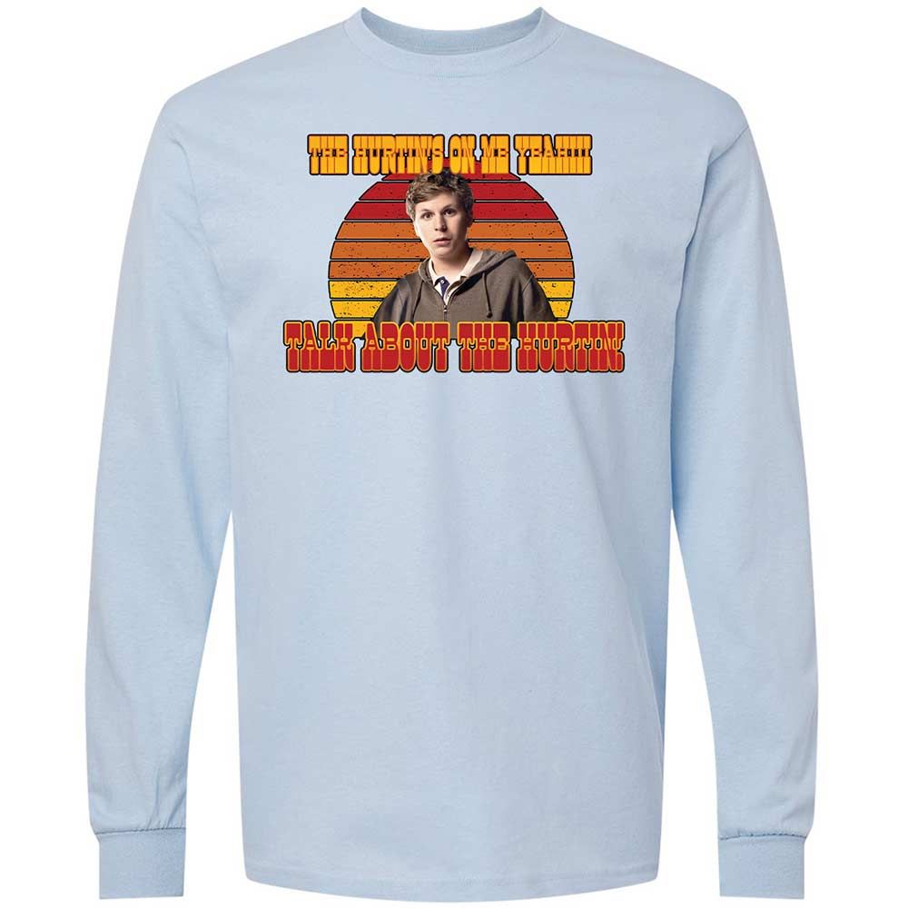 Long Sleeve T-Shirt - JWN83XKJ - Light Blue - 18