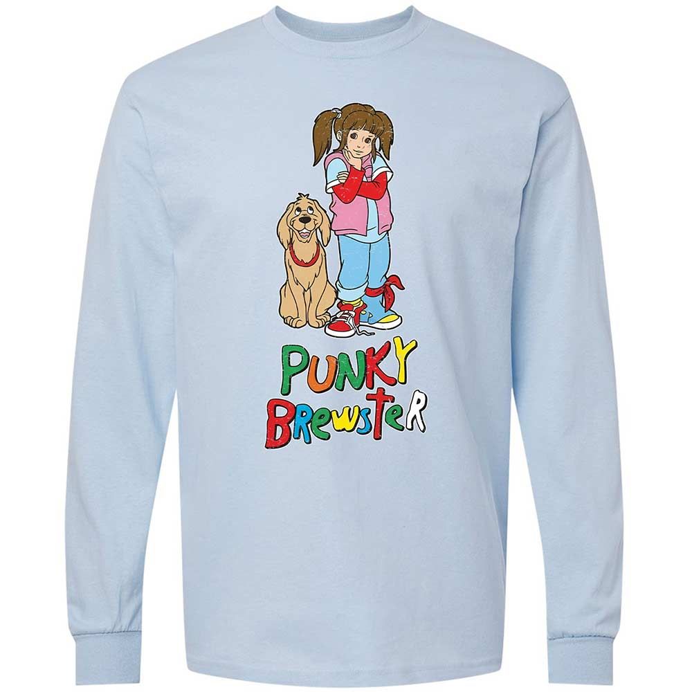 Long Sleeve T-Shirt - 5BE1N8R9 - Light Blue - 18