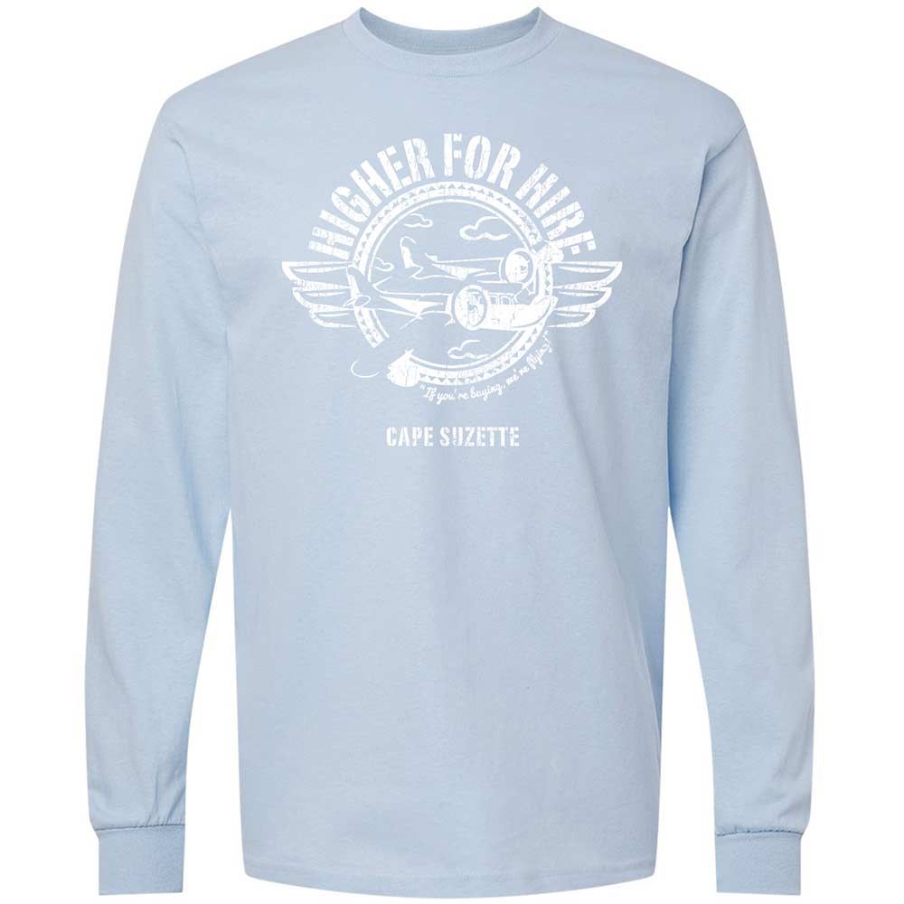 Higher for Hire - Light Blue - 18