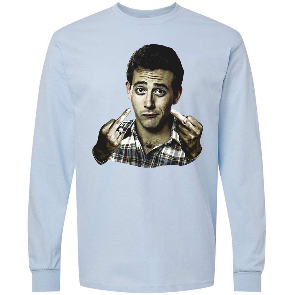 Long Sleeve T-Shirt - ZQ6MR34J - Light Blue - 18