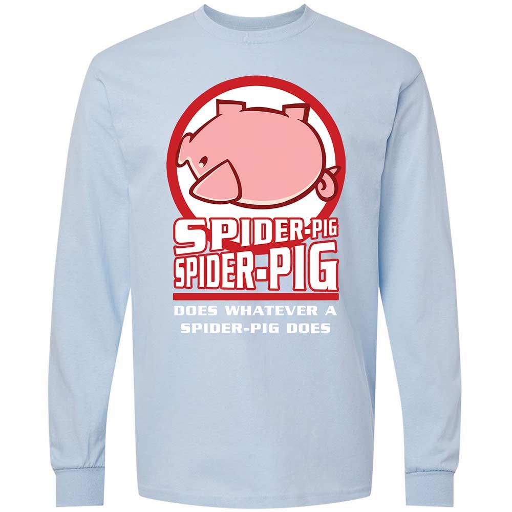 Spider-Pig, Spider-Pig - Light Blue - 18