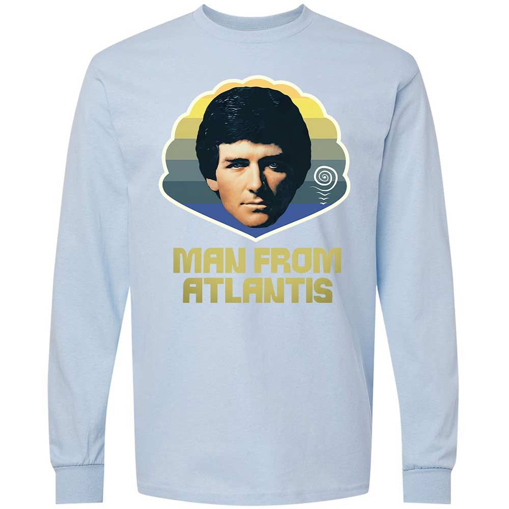 Long Sleeve T-Shirt - QFHCAQVR - Light Blue - 18