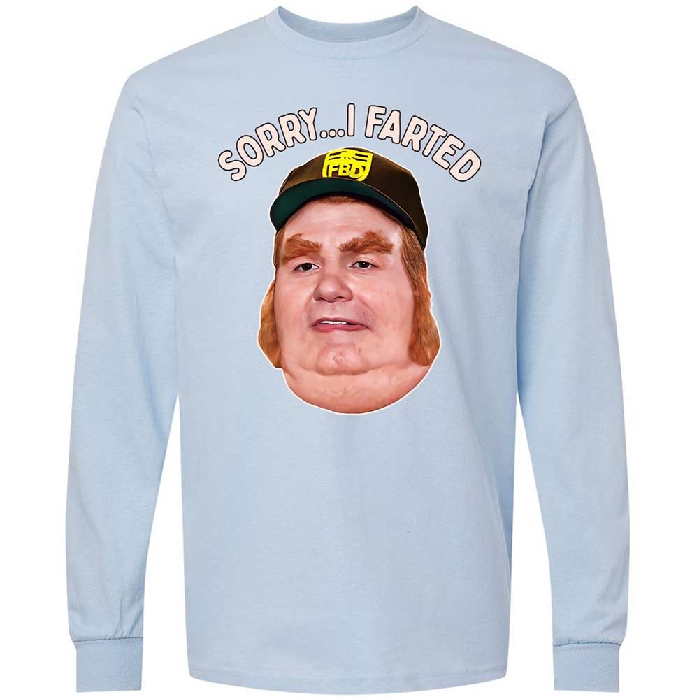 Long Sleeve T-Shirt - YZ89ZDPW - Light Blue - 18
