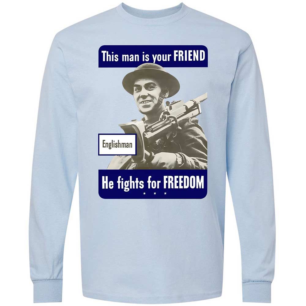 This man is your Friend - Light Blue - 18
