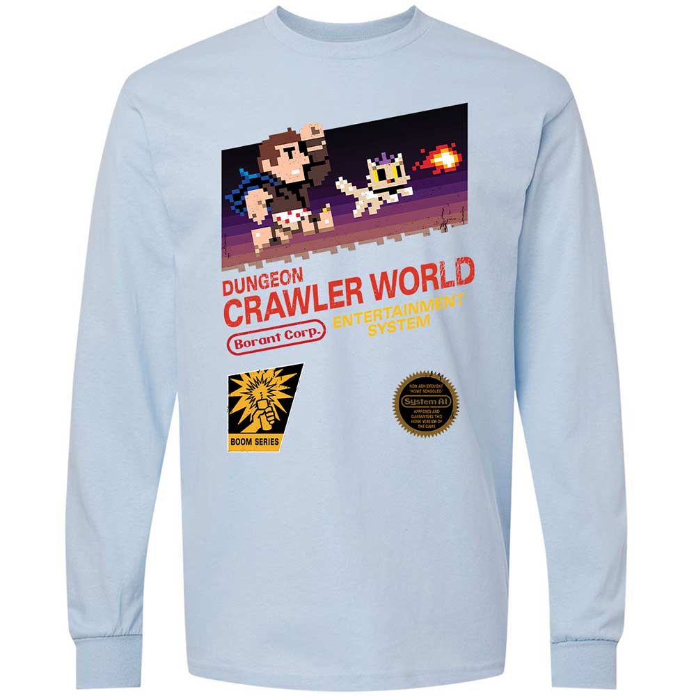 Long Sleeve T-Shirt - LTRKDG7Y - Light Blue - 18