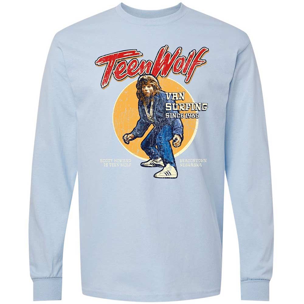Long Sleeve T-Shirt - 5UR4BW95 - Light Blue - 18