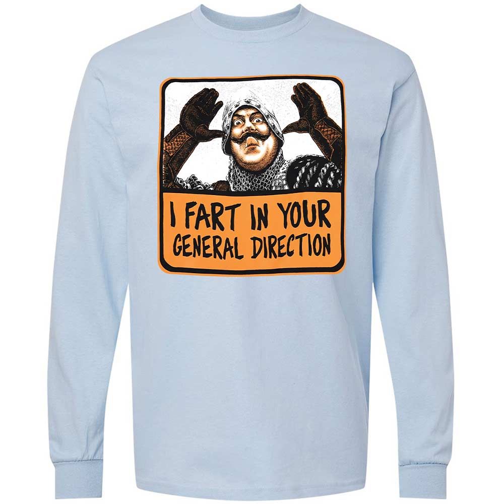 Long Sleeve T-Shirt - 82XCWHND - Light Blue - 18