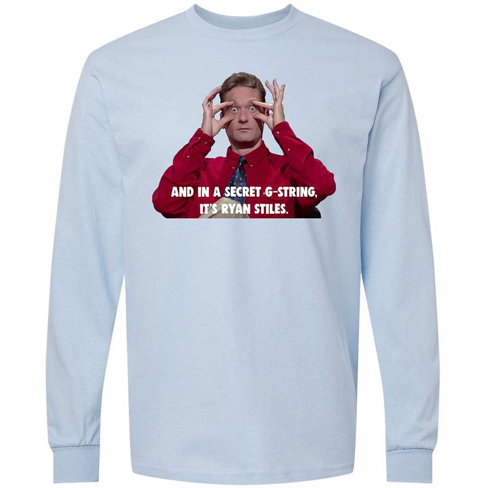 Long Sleeve T-Shirt - 2FDJXZWR - Light Blue - 18