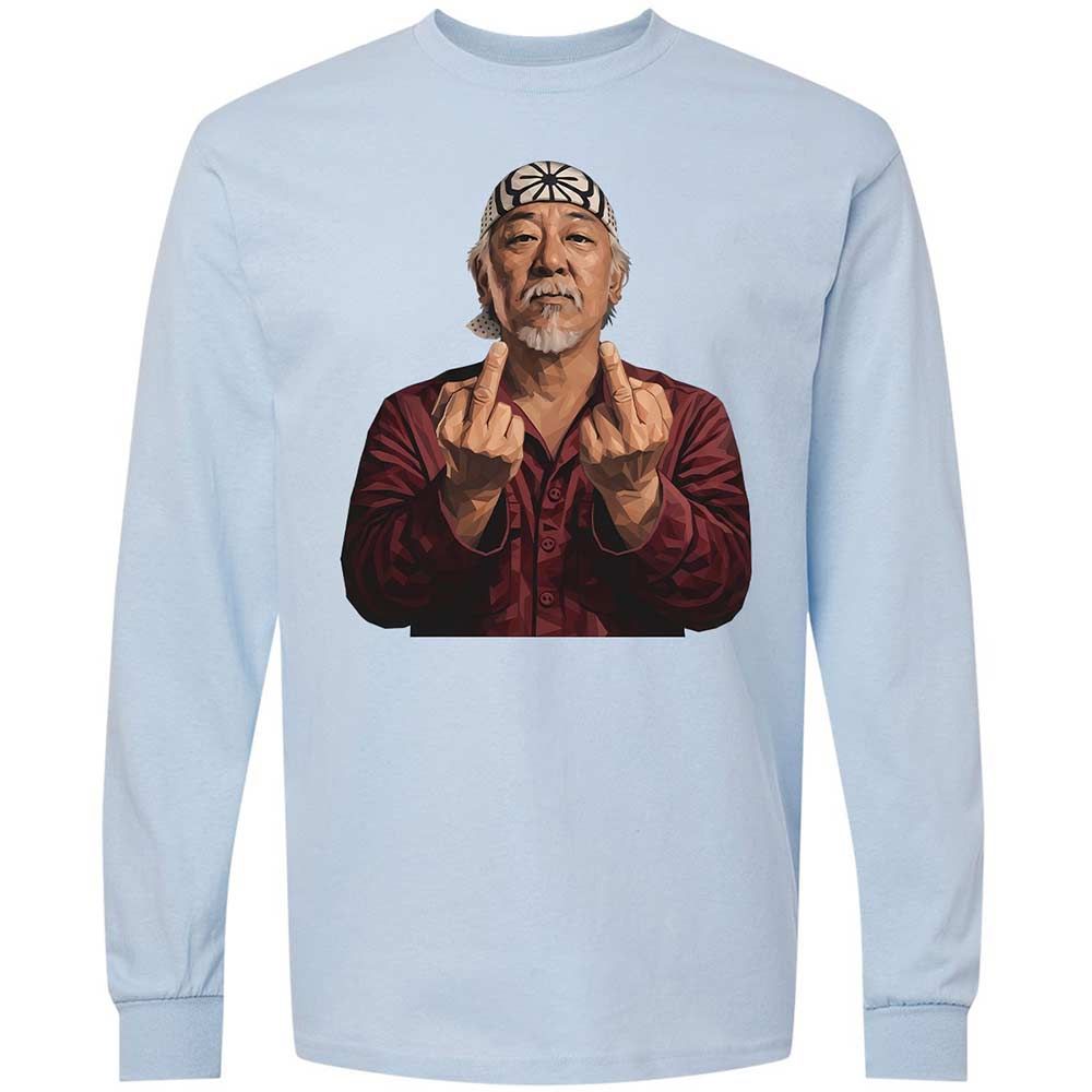 Long Sleeve T-Shirt - E5JKNUR6 - Light Blue - 18