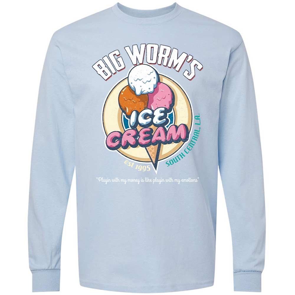 Big Worm's Ice Cream - Light Blue - 18