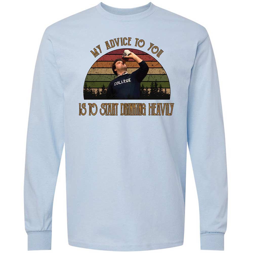 Long Sleeve T-Shirt - XPHL8S83 - Light Blue - 18