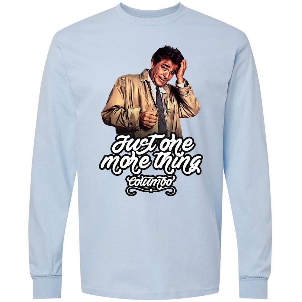 Just one more thing - Light Blue - 18
