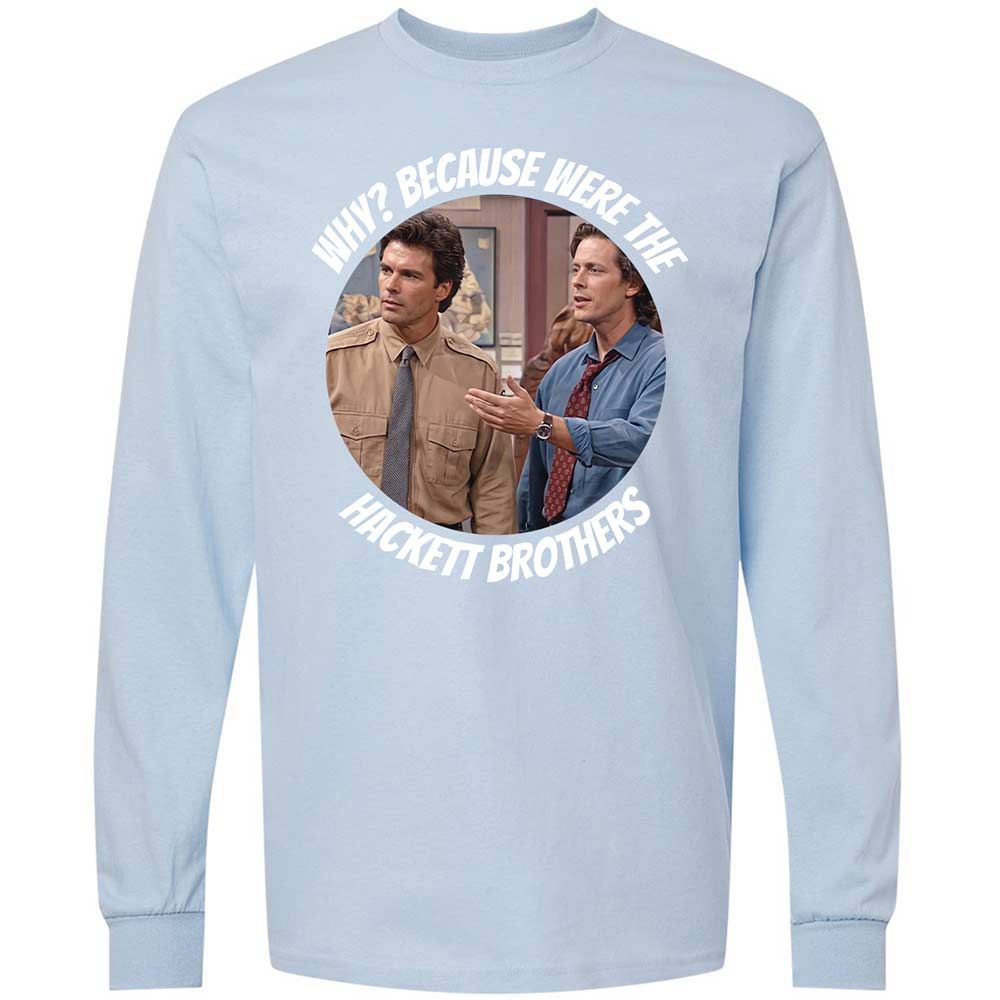 Long Sleeve T-Shirt - N87WUXHY - Light Blue - 18