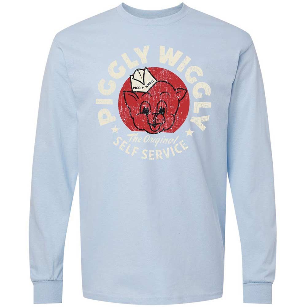 Long Sleeve T-Shirt - 3F1V3PX3 - Light Blue - 18