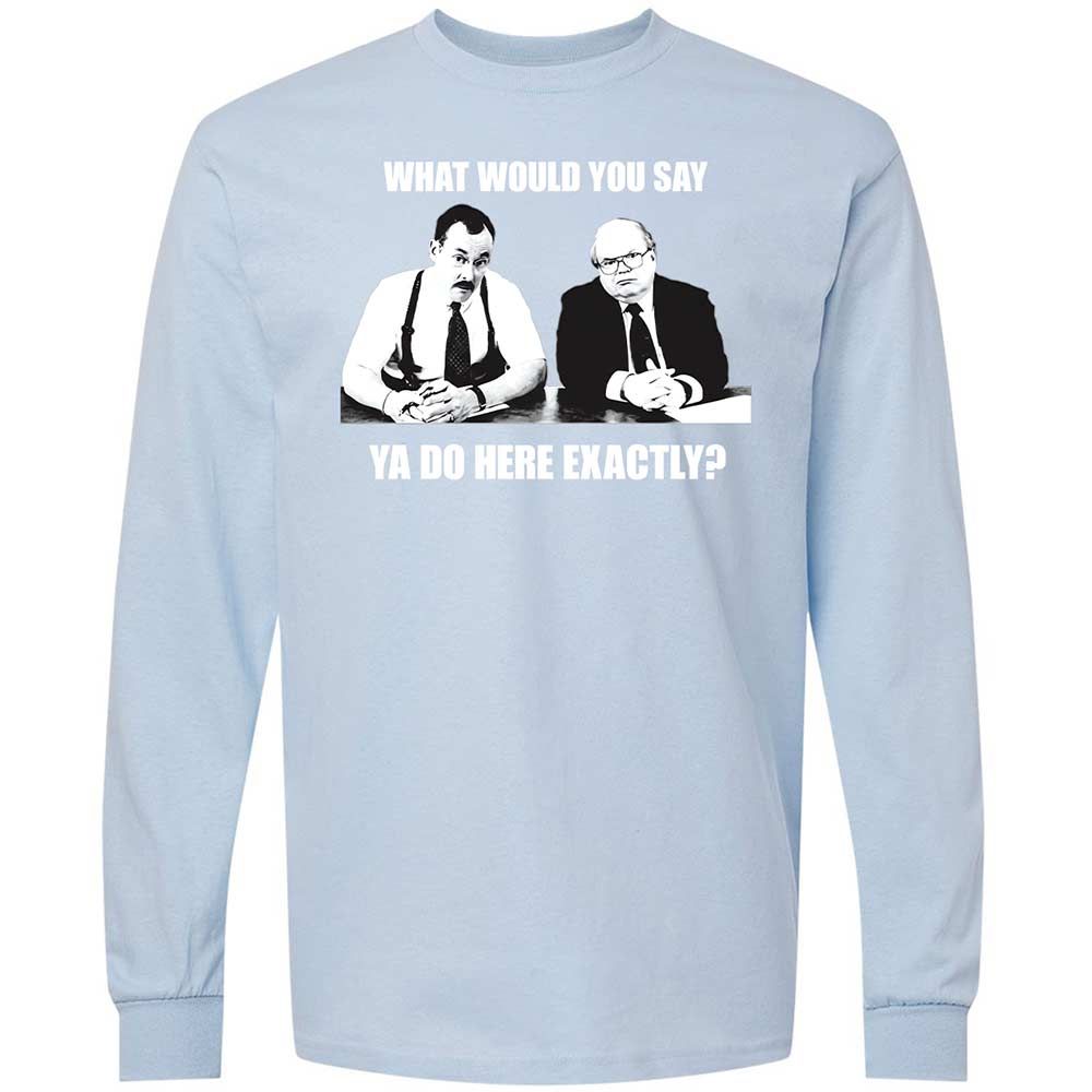 Long Sleeve T-Shirt - RLVL3X9J - Light Blue - 18