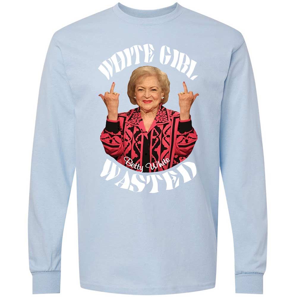 Long Sleeve T-Shirt - GLRTY32G - Light Blue - 18