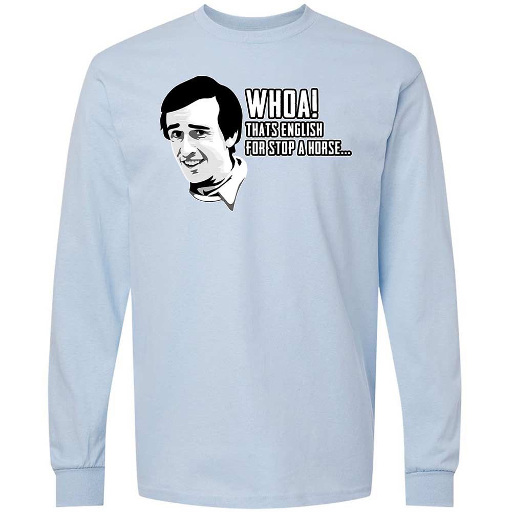 Long Sleeve T-Shirt - QFNP3US7 - Light Blue - 18