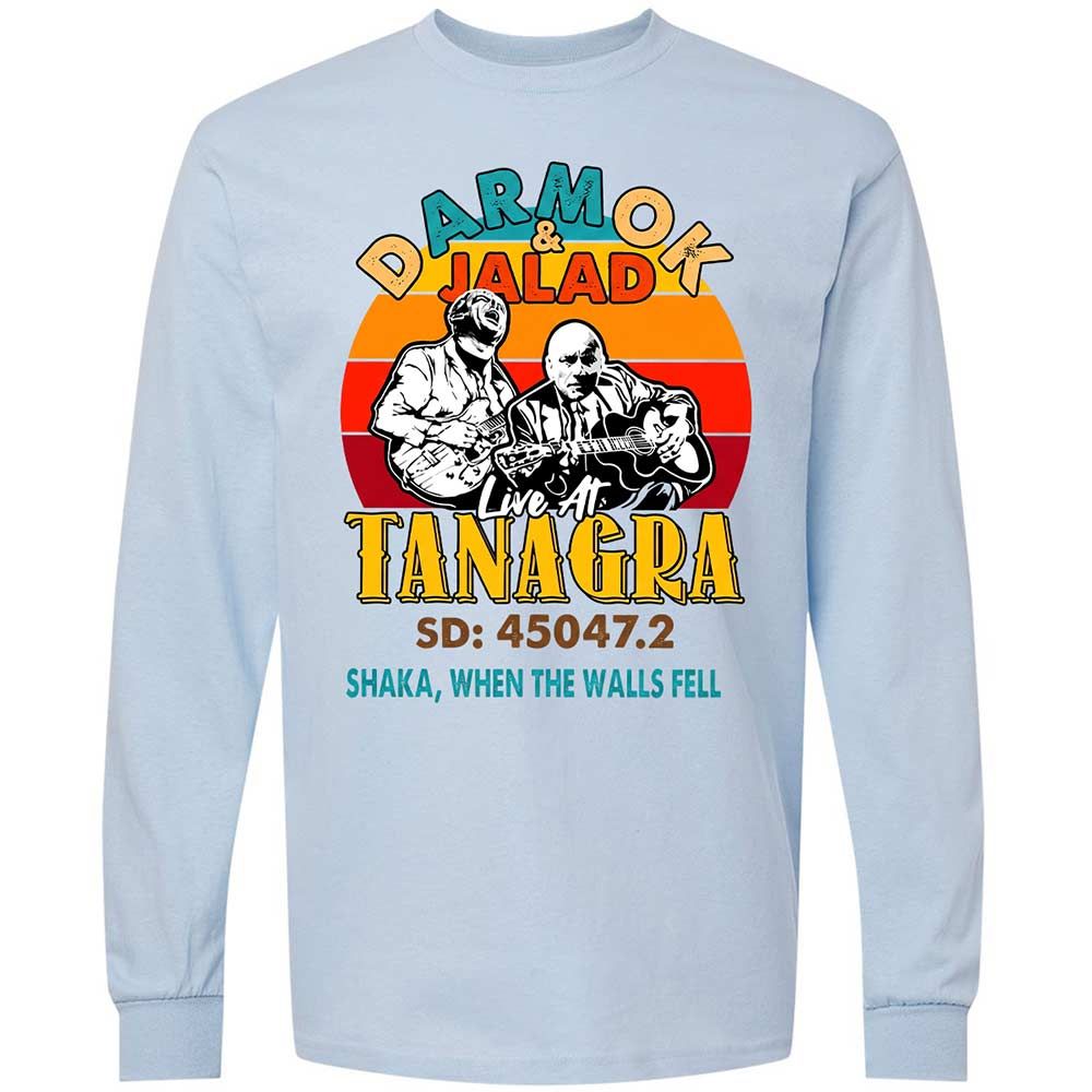Long Sleeve T-Shirt - 4LH6RP1F - Light Blue - 18