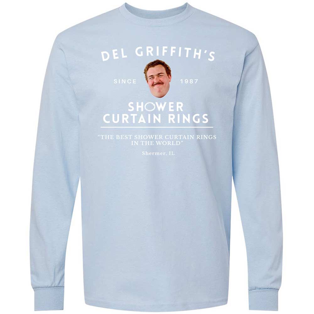 Long Sleeve T-Shirt - ZDG336QZ - Light Blue - 18