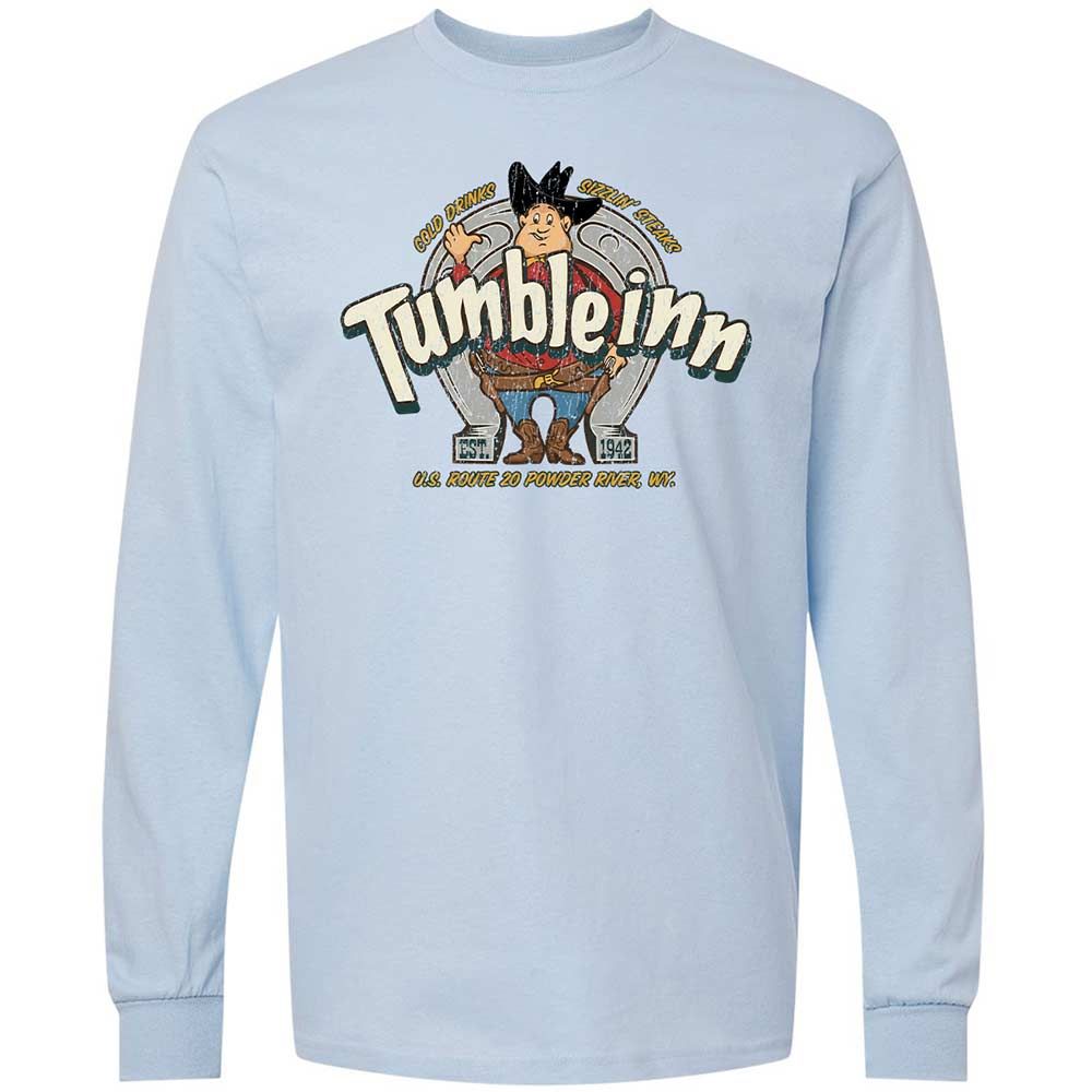Long Sleeve T-Shirt - GQ35Q9GD - Light Blue - 18