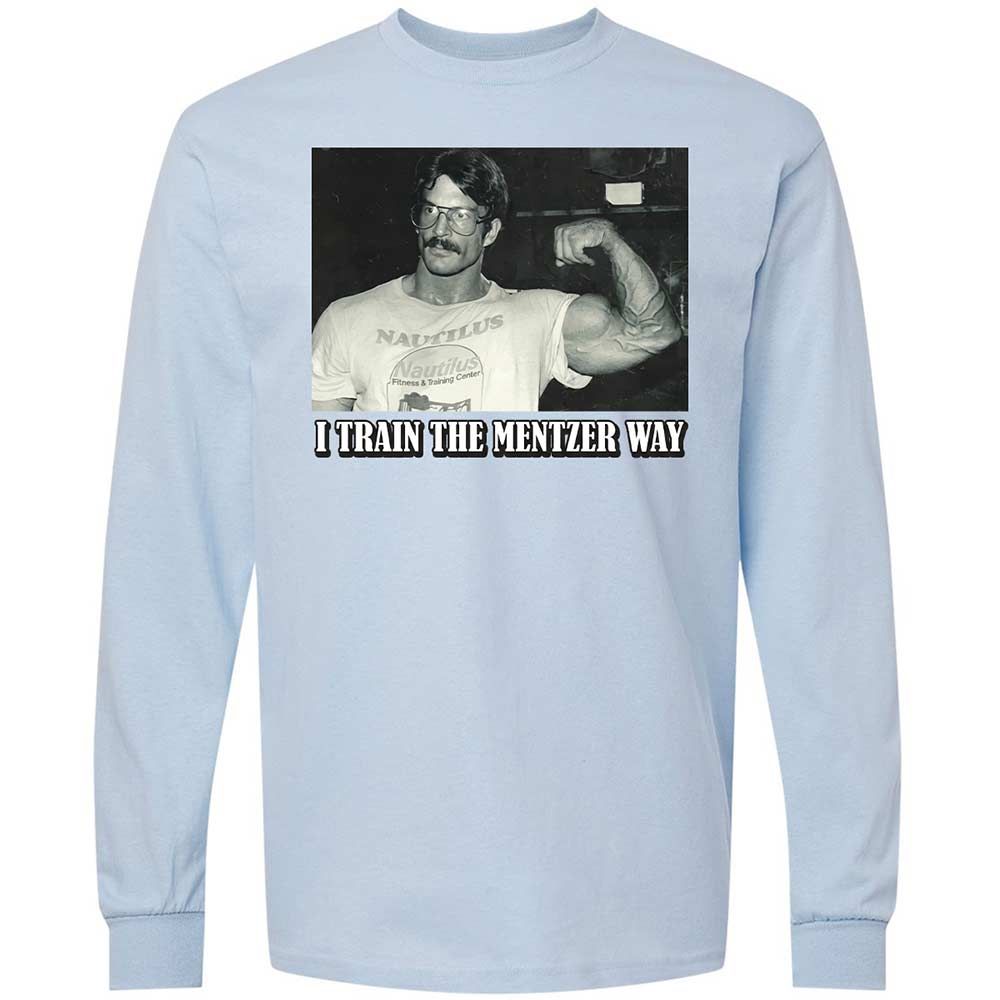 Long Sleeve T-Shirt - EARHATXX - Light Blue - 18