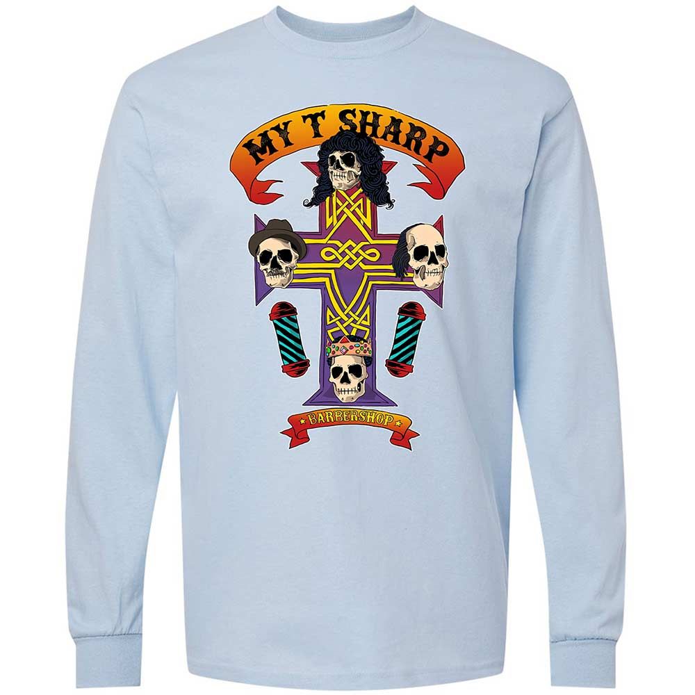 My-T-Sharp Barbershop - Light Blue - 18