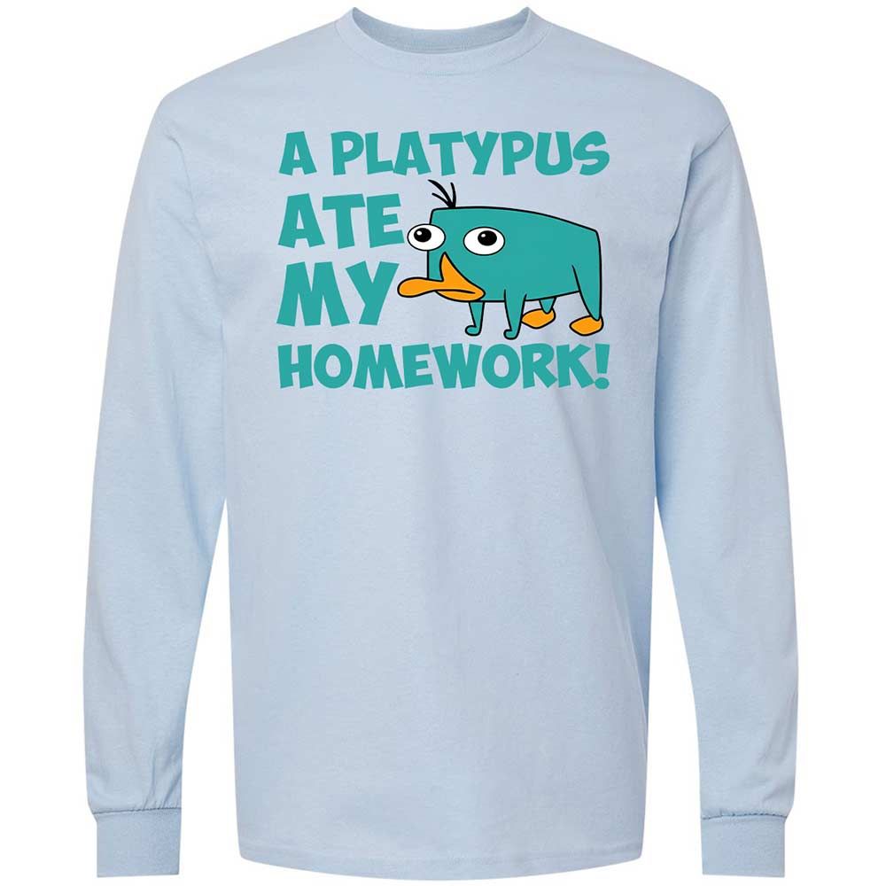 Long Sleeve T-Shirt - 6LXPWY7V - Light Blue - 18