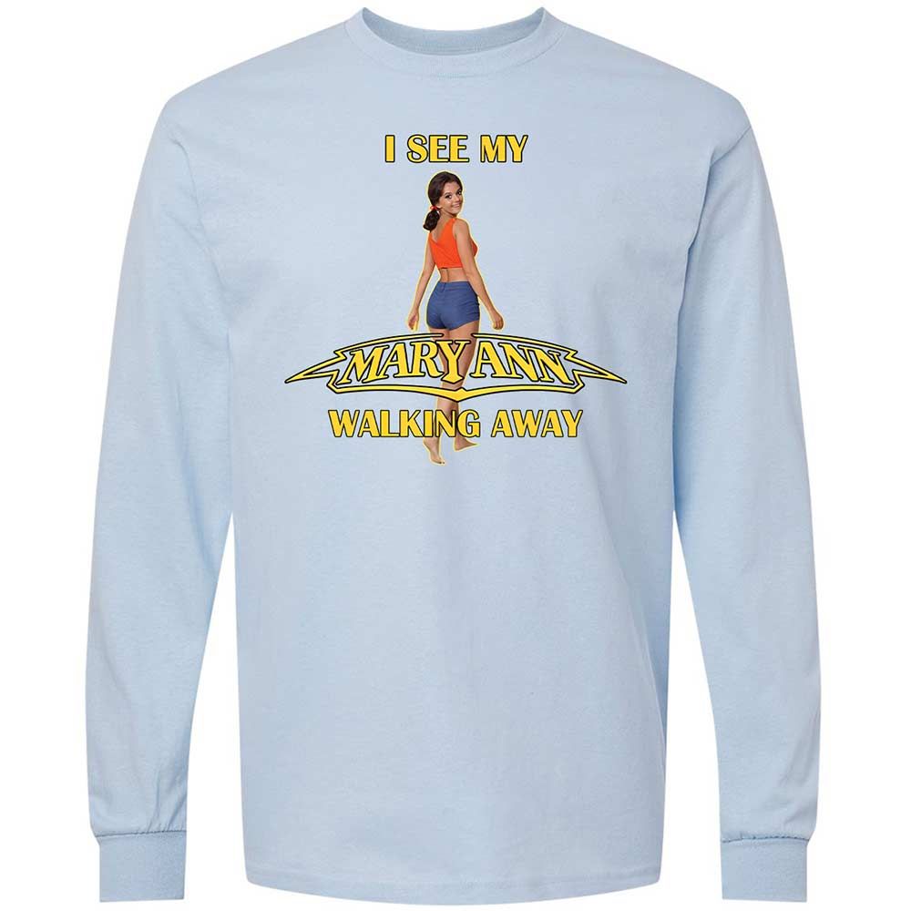 Long Sleeve T-Shirt - SLFGYEKS - Light Blue - 18
