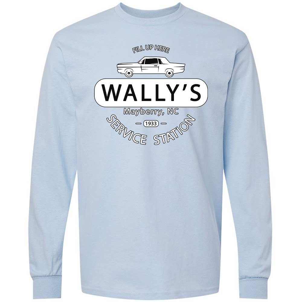 Long Sleeve T-Shirt - 7FWUPTQN - Light Blue - 18