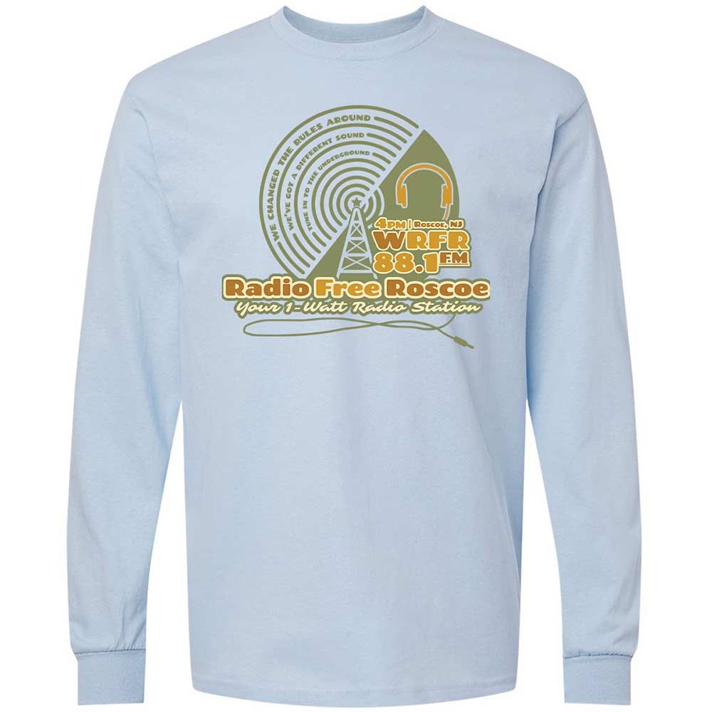 Radio Free Roscoe - Light Blue - 18