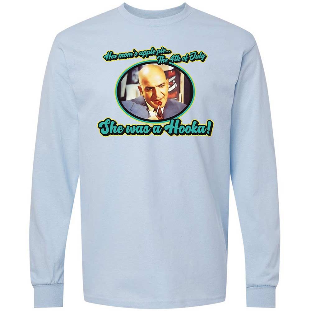 Long Sleeve T-Shirt - LJNX5168 - Light Blue - 18