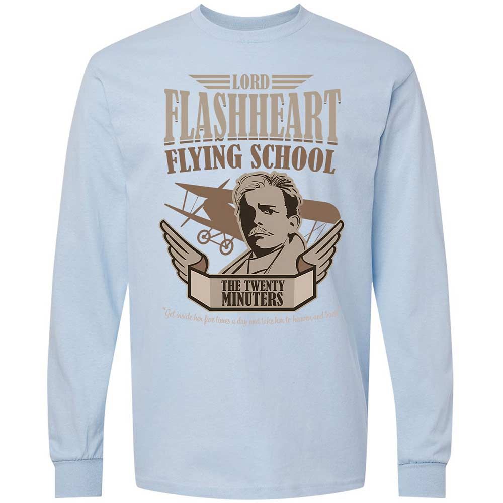Long Sleeve T-Shirt - 5MQZJCTF - Light Blue - 18