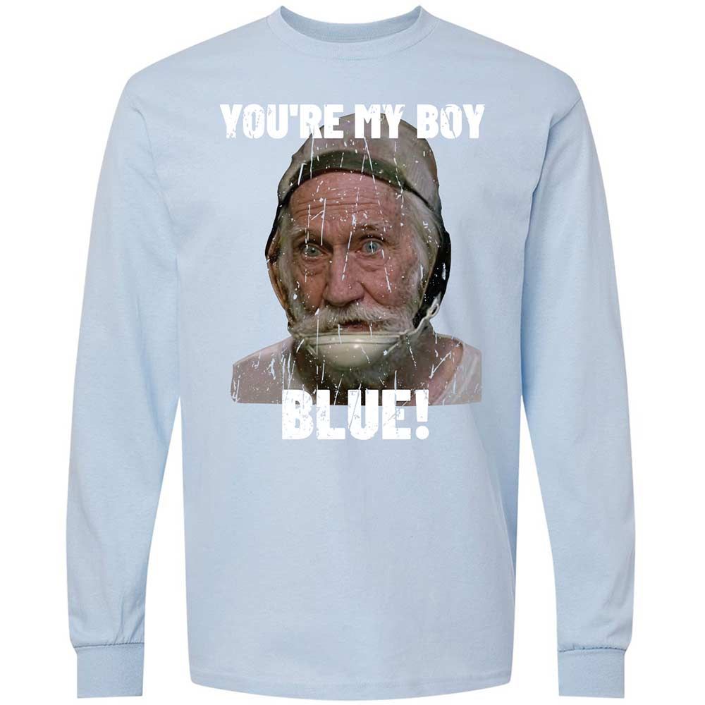 Long Sleeve T-Shirt - FSY4FTU4 - Light Blue - 18