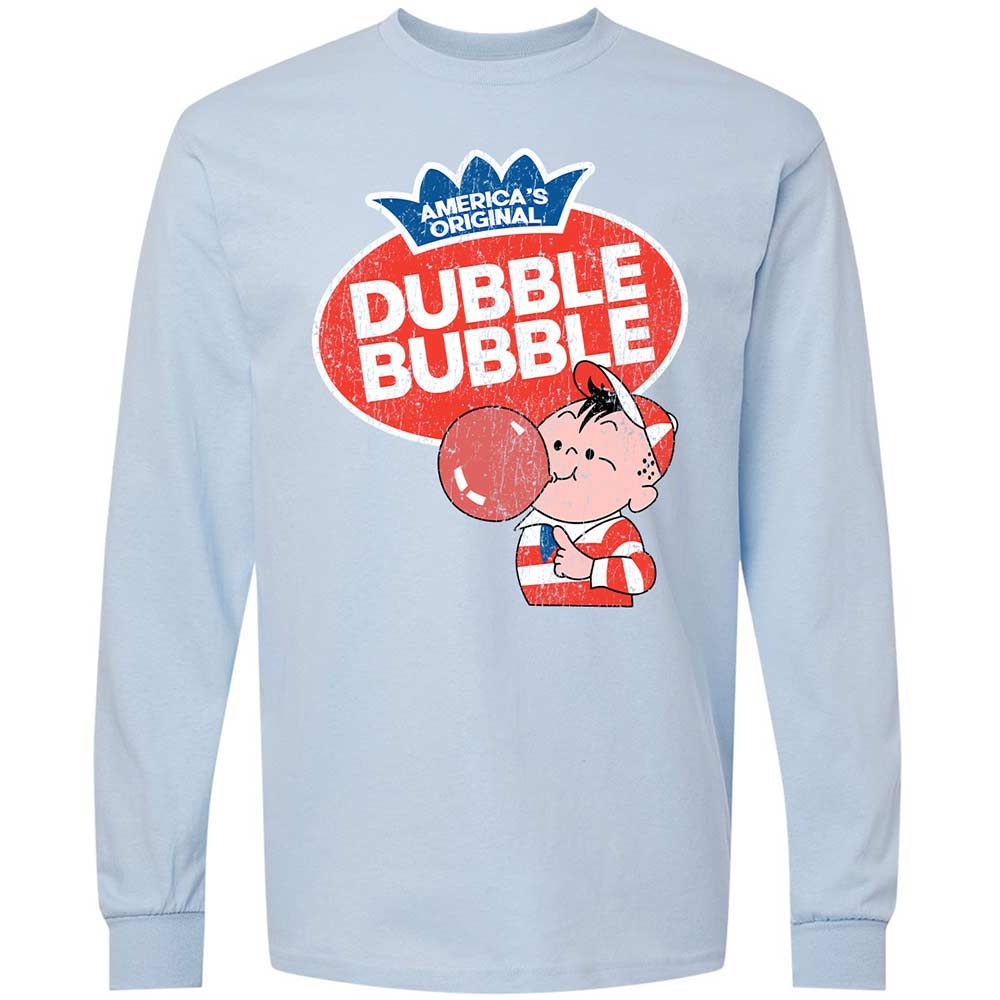 Long Sleeve T-Shirt - Q5QTV8F5 - Light Blue - 18