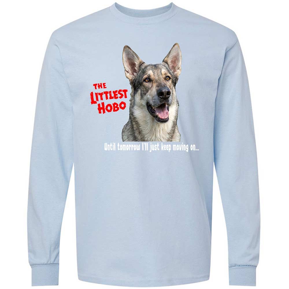Long Sleeve T-Shirt - HJWBSS6U - Light Blue - 18