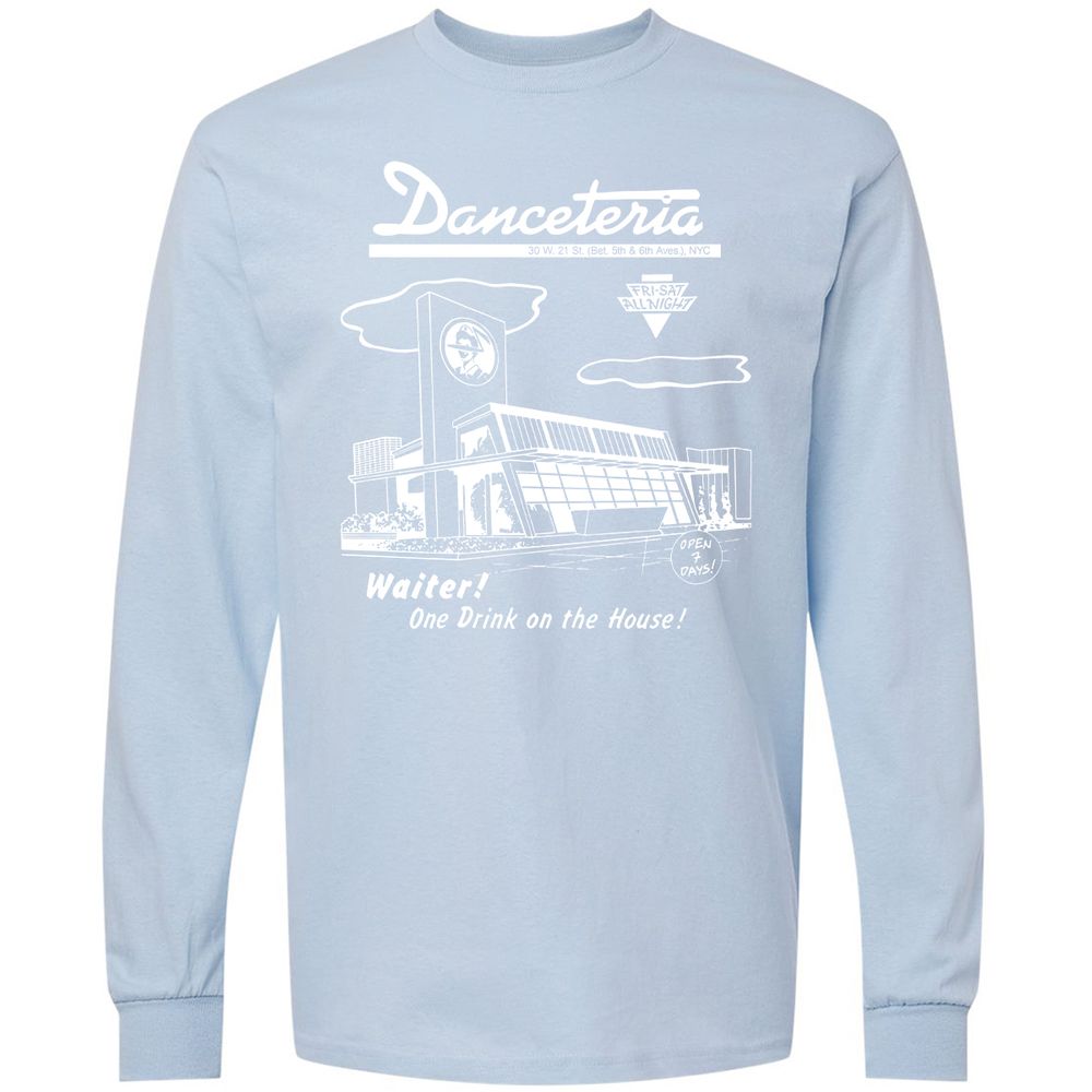 Long Sleeve T-Shirt - E2YJ85E5 - Light Blue - 18