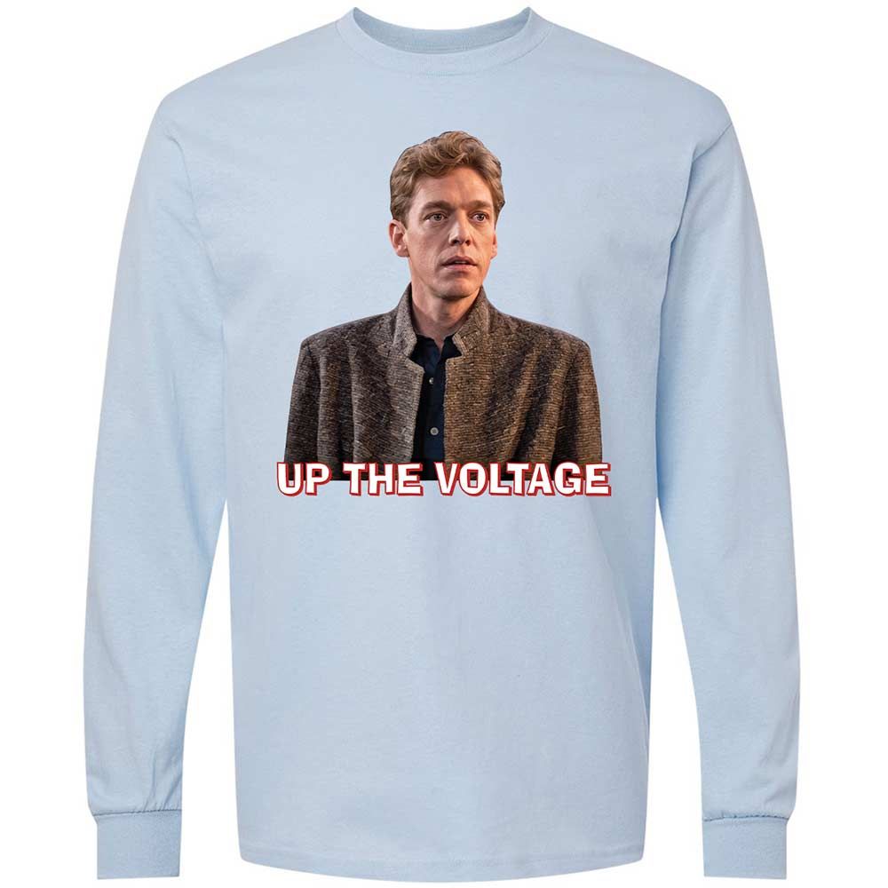 Long Sleeve T-Shirt - Y9N5WRH4 - Light Blue - 18