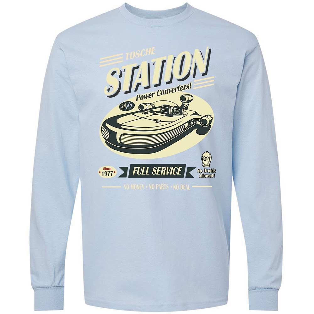 Long Sleeve T-Shirt - FSBM8Q1P - Light Blue - 18