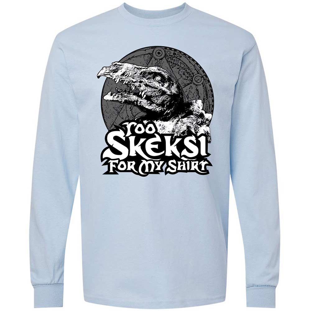 Long Sleeve T-Shirt - GR6HVFYQ - Light Blue - 18