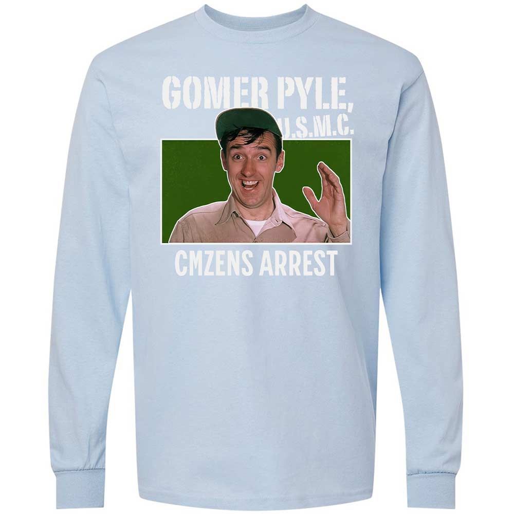 Long Sleeve T-Shirt - W5WTFAK1 - Light Blue - 18