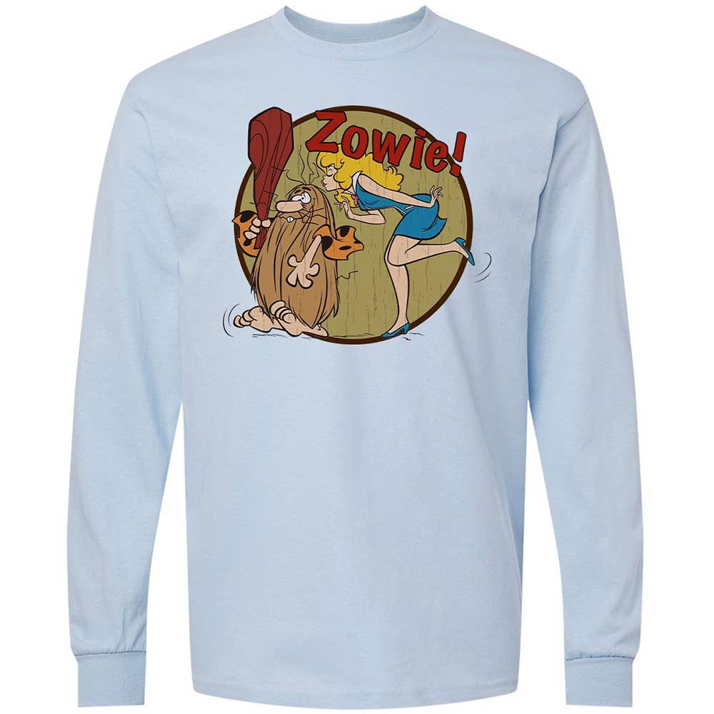 Long Sleeve T-Shirt - HLDUWZ9P - Light Blue - 18
