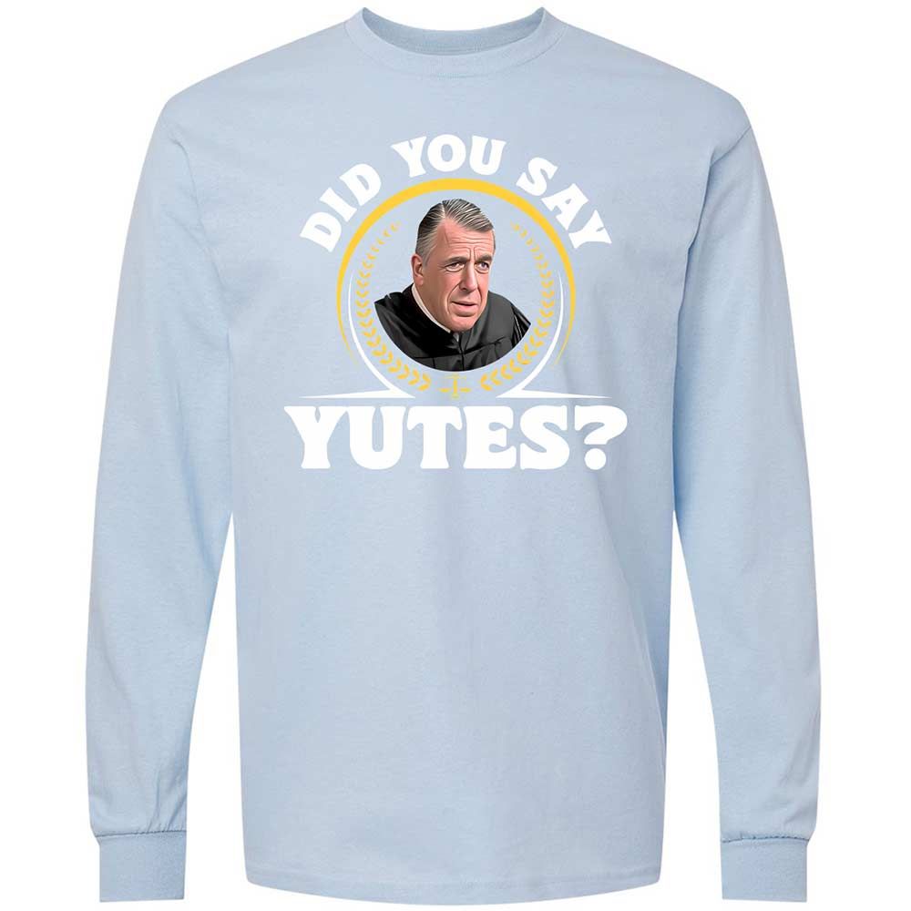 Long Sleeve T-Shirt - 3EUEJFXU - Light Blue - 18