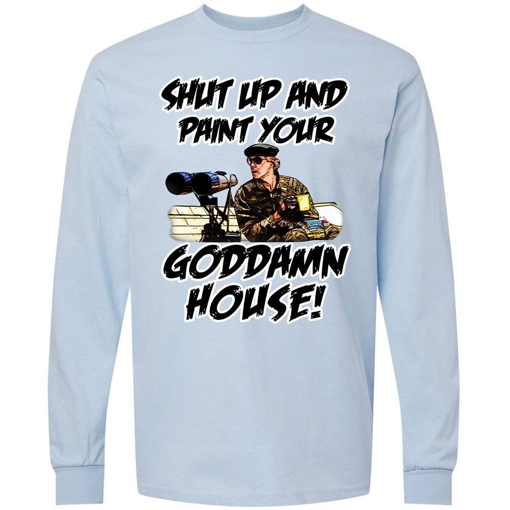Long Sleeve T-Shirt - F5JVTDJ8 - Light Blue - 18