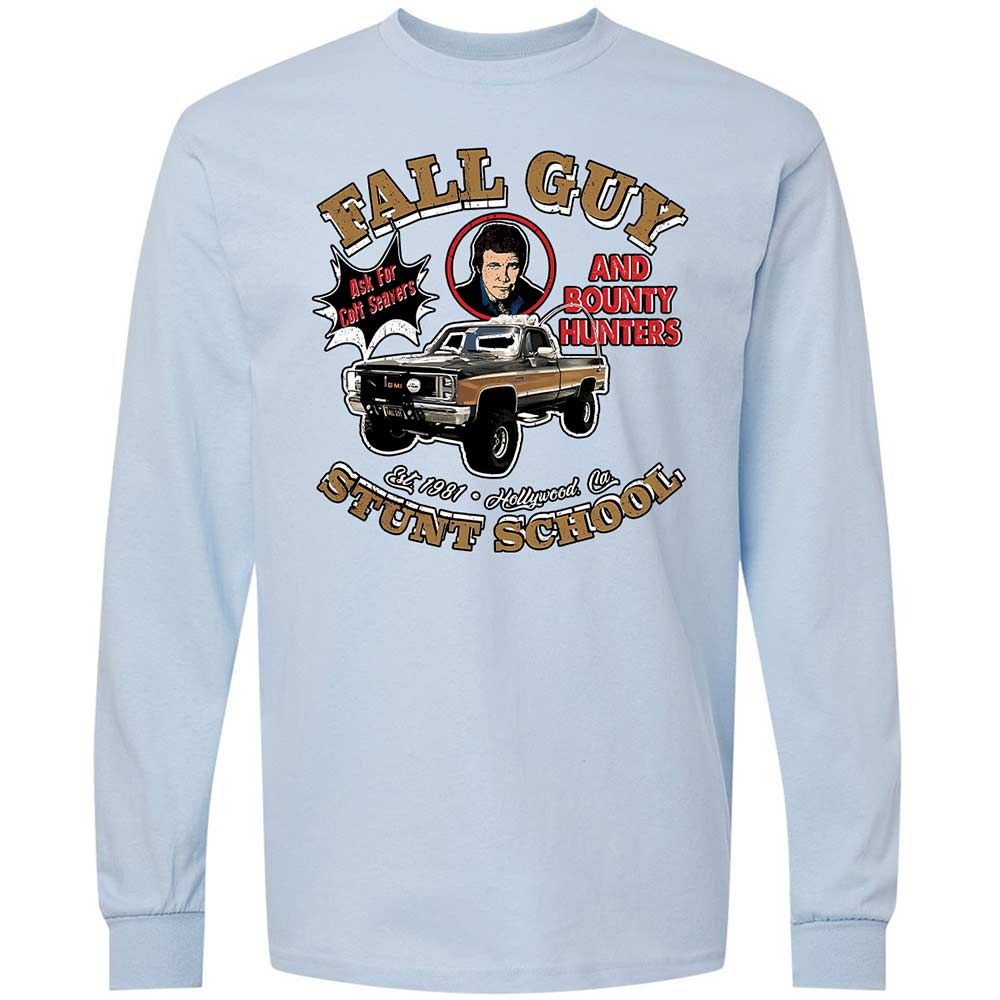 Long Sleeve T-Shirt - 7CFD9CQH - Light Blue - 18